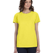 Ladies' 5.6 oz. Pigment-Dyed & Direct-Dyed Ringspun T-Shirt