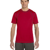 Men's Short-Sleeve Interlock Pieced T-Shirt